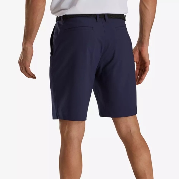 FootJoy Men's Navy Blue Performance Golf Shorts - Picture 2 of 10